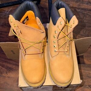 Timberland Men's Wheat Lace-Up Boots SIZE 8 no box NEW
